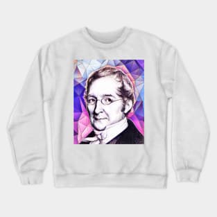 Bernard Courtois Pink Portrait | Bernard Courtois Artwork 8 Crewneck Sweatshirt